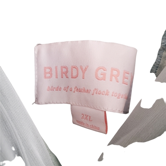 NWT Birdy Grey Sage Lianna Bridesmaid's Maxi Dress Sz. 2XL - Picture 15 of 15